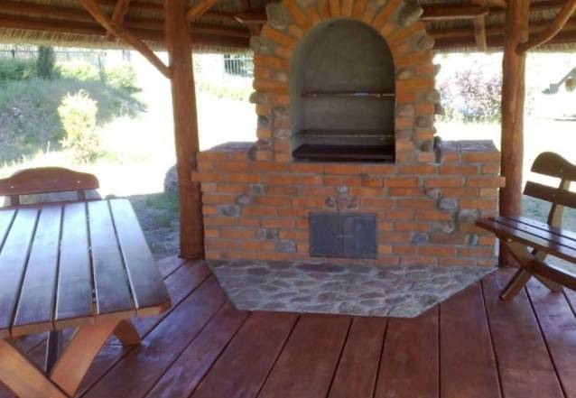 altana z wędzarnią