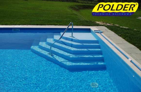 realizacja basenu z przelewem punktowym