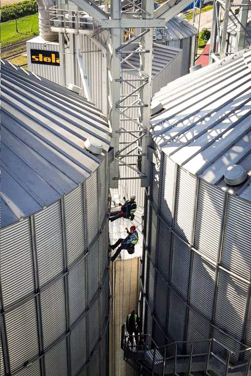 czyszczenie zbiorników na wysokościach