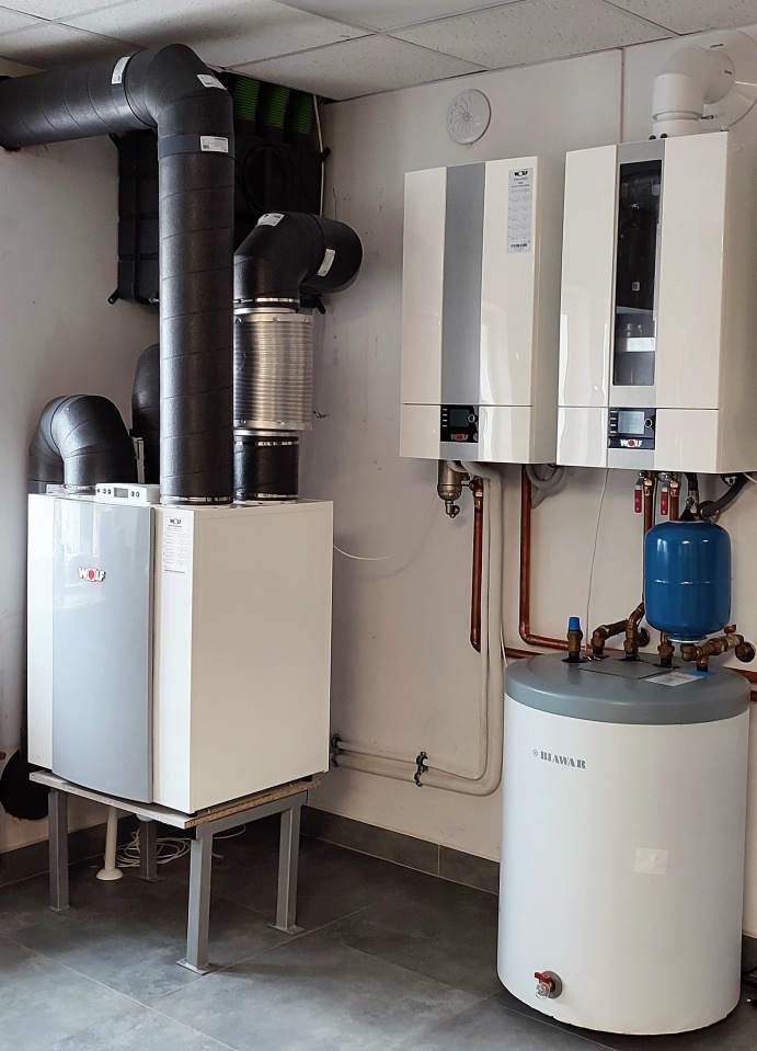 Pompa ciepła z rekuperacją