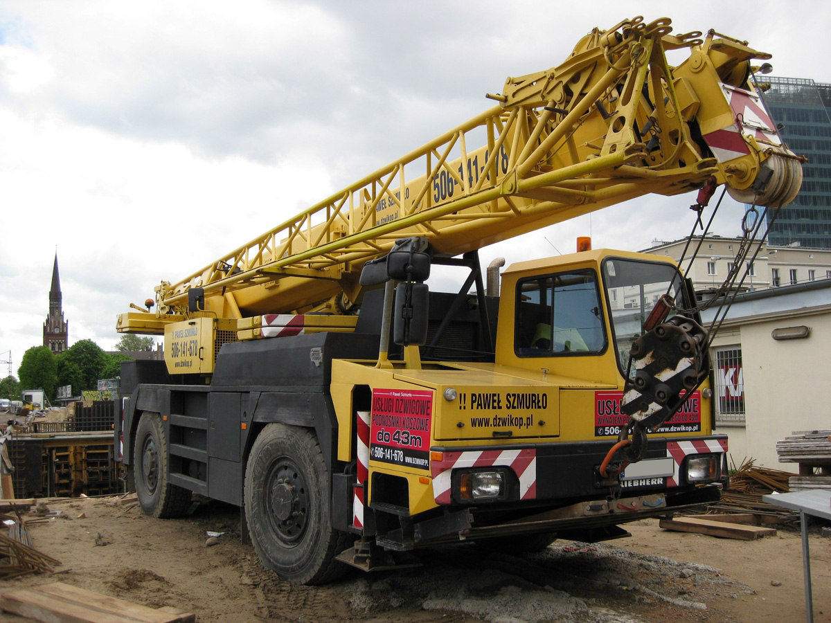 dźwigi mobilne