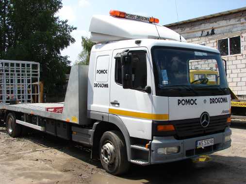 transport wózków widłowych