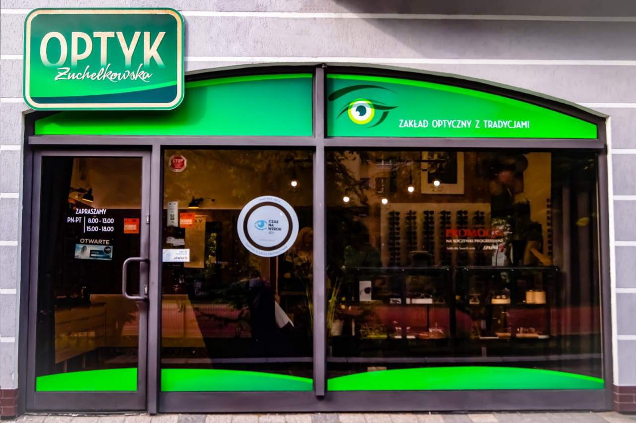 usługi optyczne