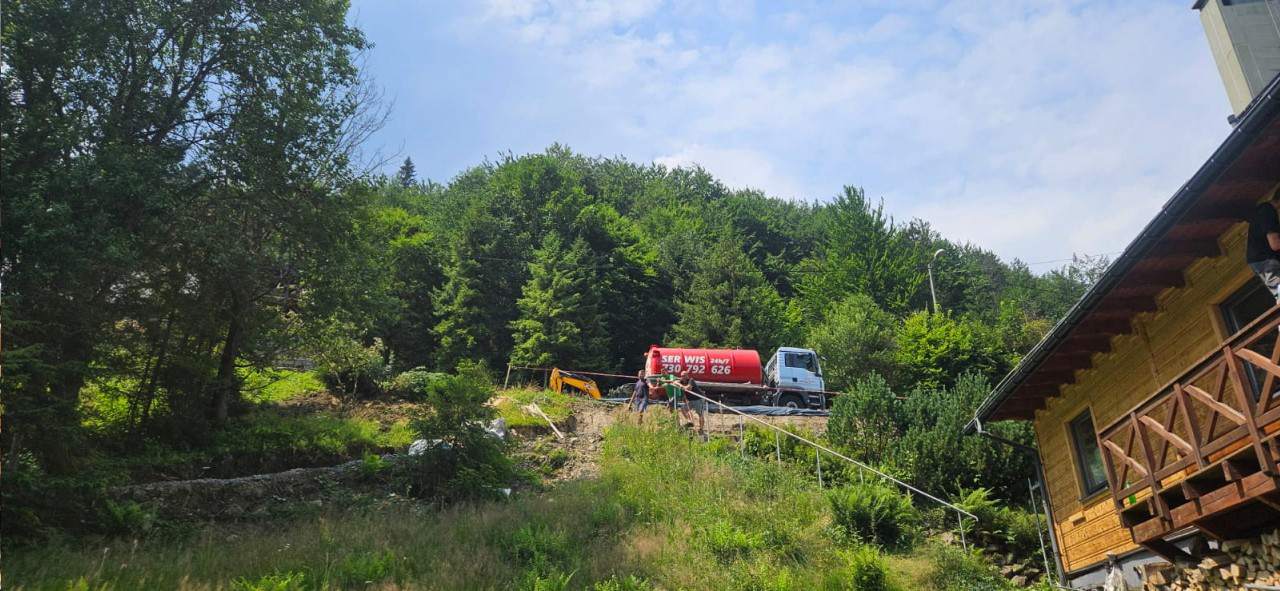wywóz osadów z przydomowych oczyszczalni ścieków