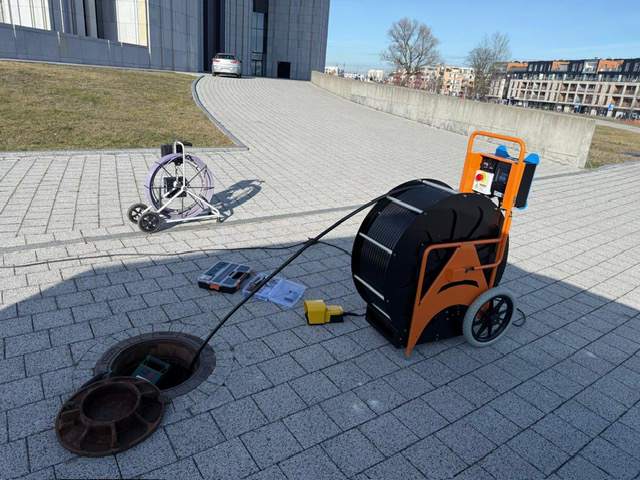 urządzenie do frezowania rur od środka bezwykopowego