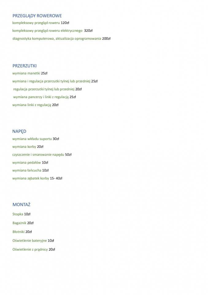 Serwis Rowerowy