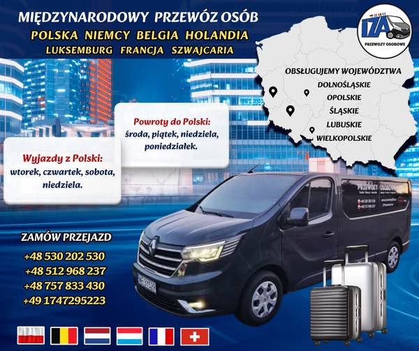 licencjonowany przewóz osób, paczek