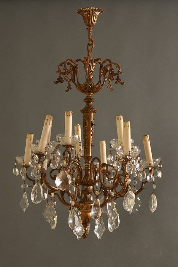 zabytkowe żyrandole