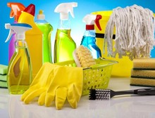 środki czystości i akcesoria do sprzątania