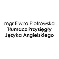 Elwira Piotrowska Tłumacz przysięgły języka angielskiego - Tłumacze przysięgli