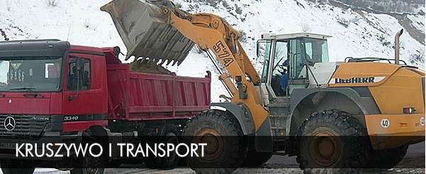 transport kruszywa