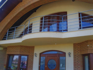 balustrady ze stali kwasoodpornej