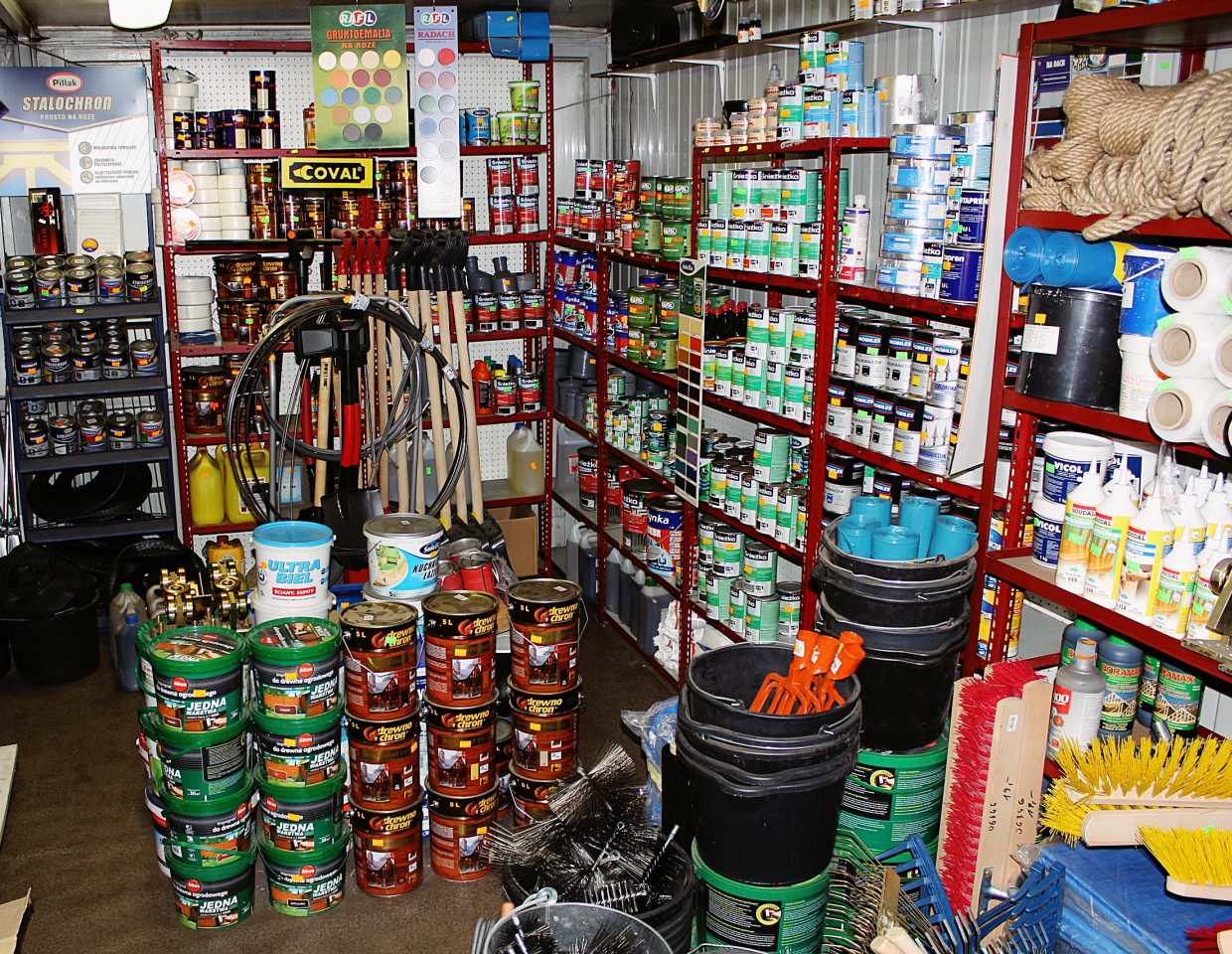 metalowe artykuły ogrodnicze