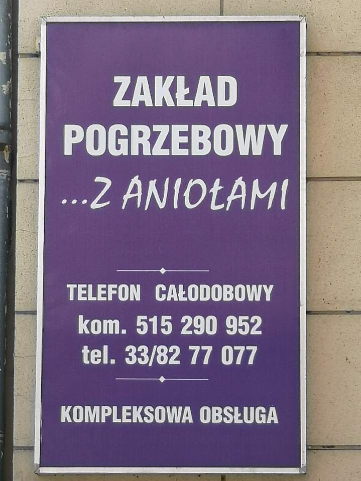 zakład pogrzebowy