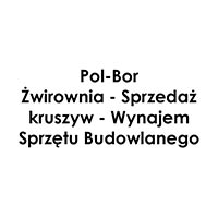 Pol-Bor Żwirownia - Sprzedaż kruszyw - Wynajem Sprzętu Budowlanego - Wynajem maszyn budowlanych