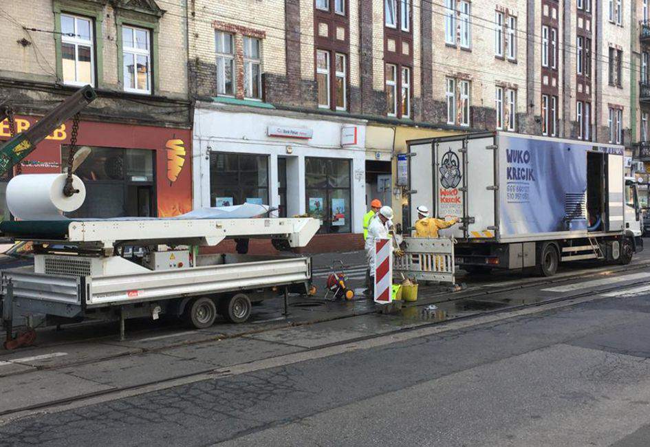 udrażnianie kanalizacji, przepychanie rur
