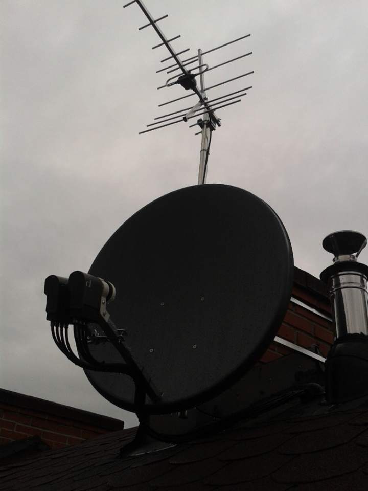 montaż anten