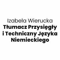 Wierucka Izabela - Tłumacze przysięgli