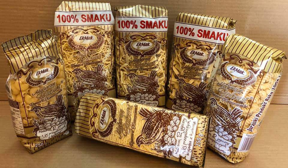 makarony z jaj przepiórczych