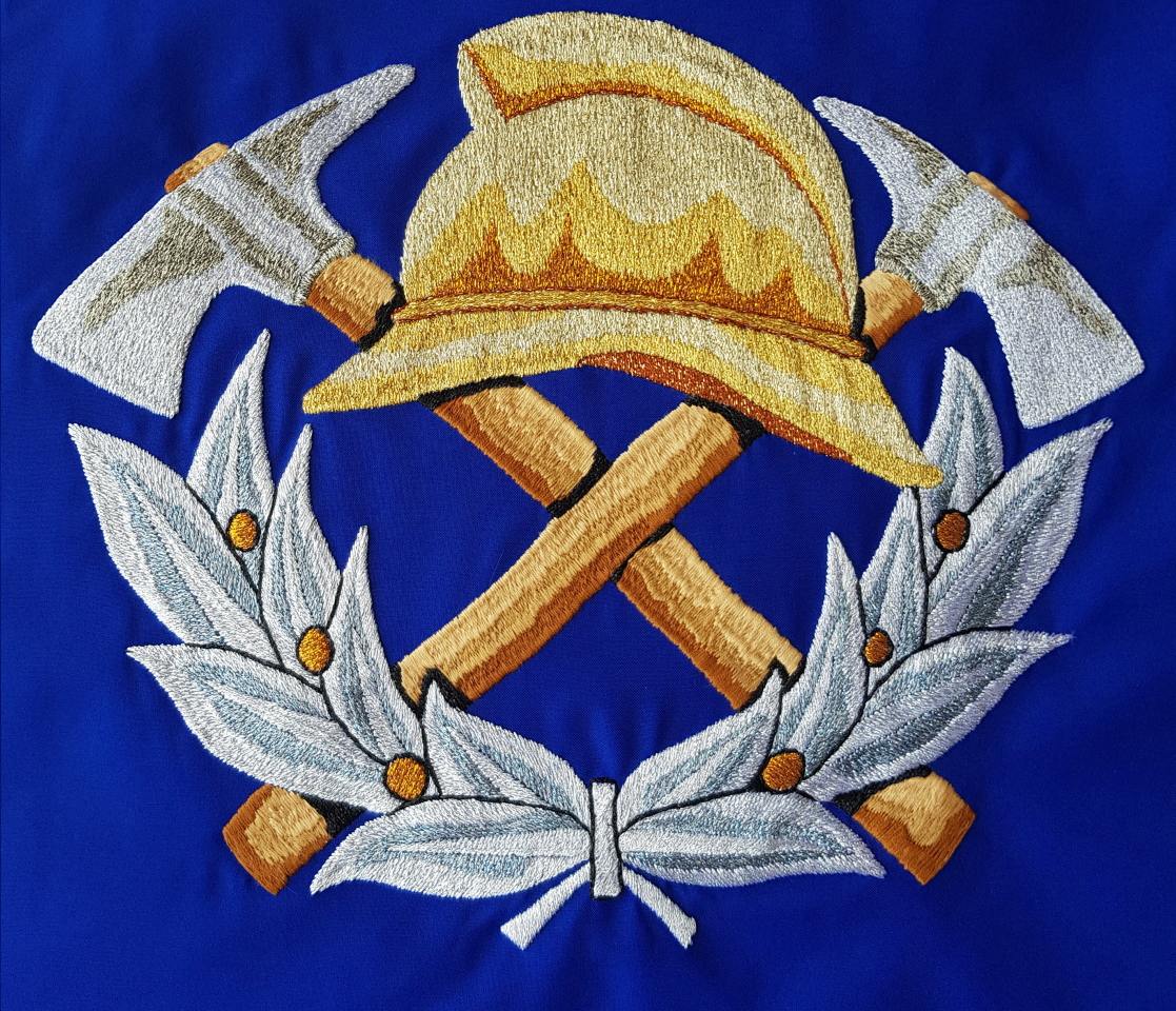 haftowanie sztandarów