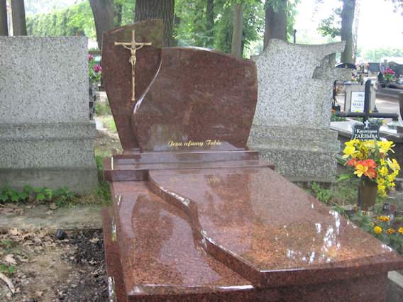 nagrobek granitowy