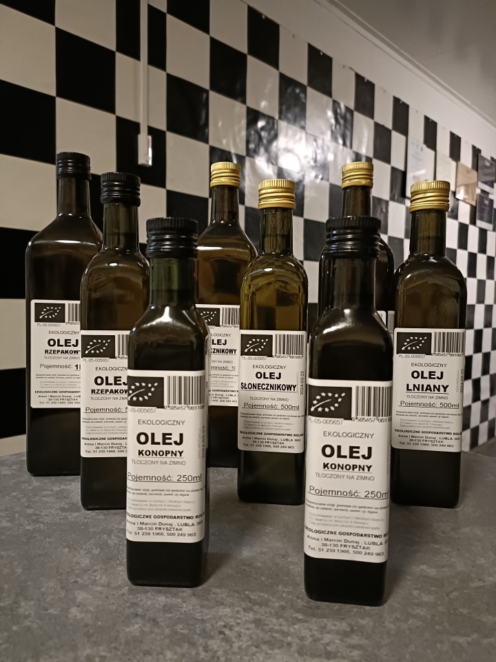 olej tłoczony na zimno