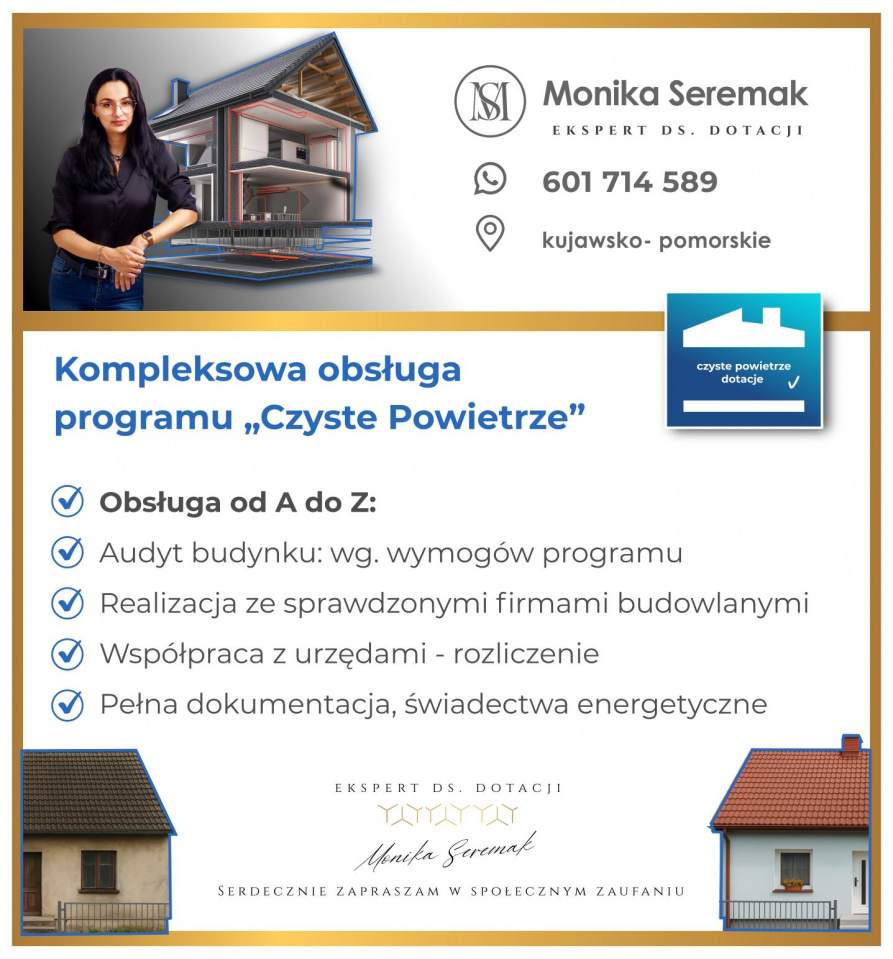 Ms Monika Seremak audyty energetyczne