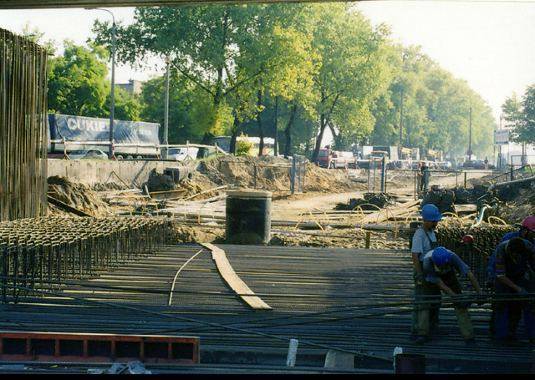 strzemiona, szczelinowe kosze, prefabrykacja, prefabrykaty