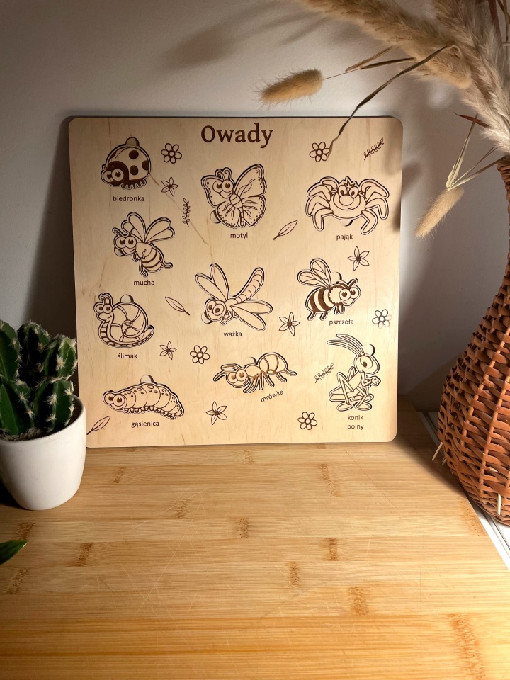 rękodzieło z drewna, sklejka grawerowana, wyroby artystyczne z drewna