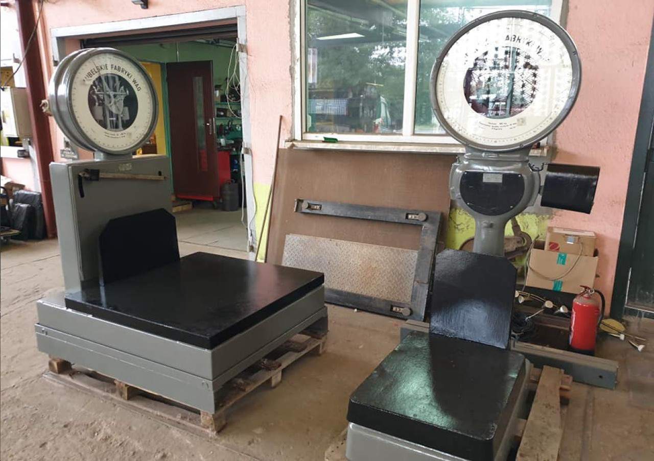 naprawa wag platformowych, montaż wag samochodowych, okresowe konserwacje wag, wagi przemysłowe