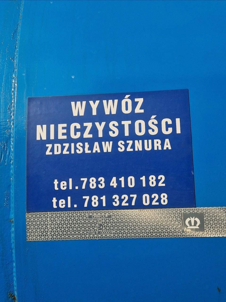 Sznura Zdzisław Wywóz Nieczystości