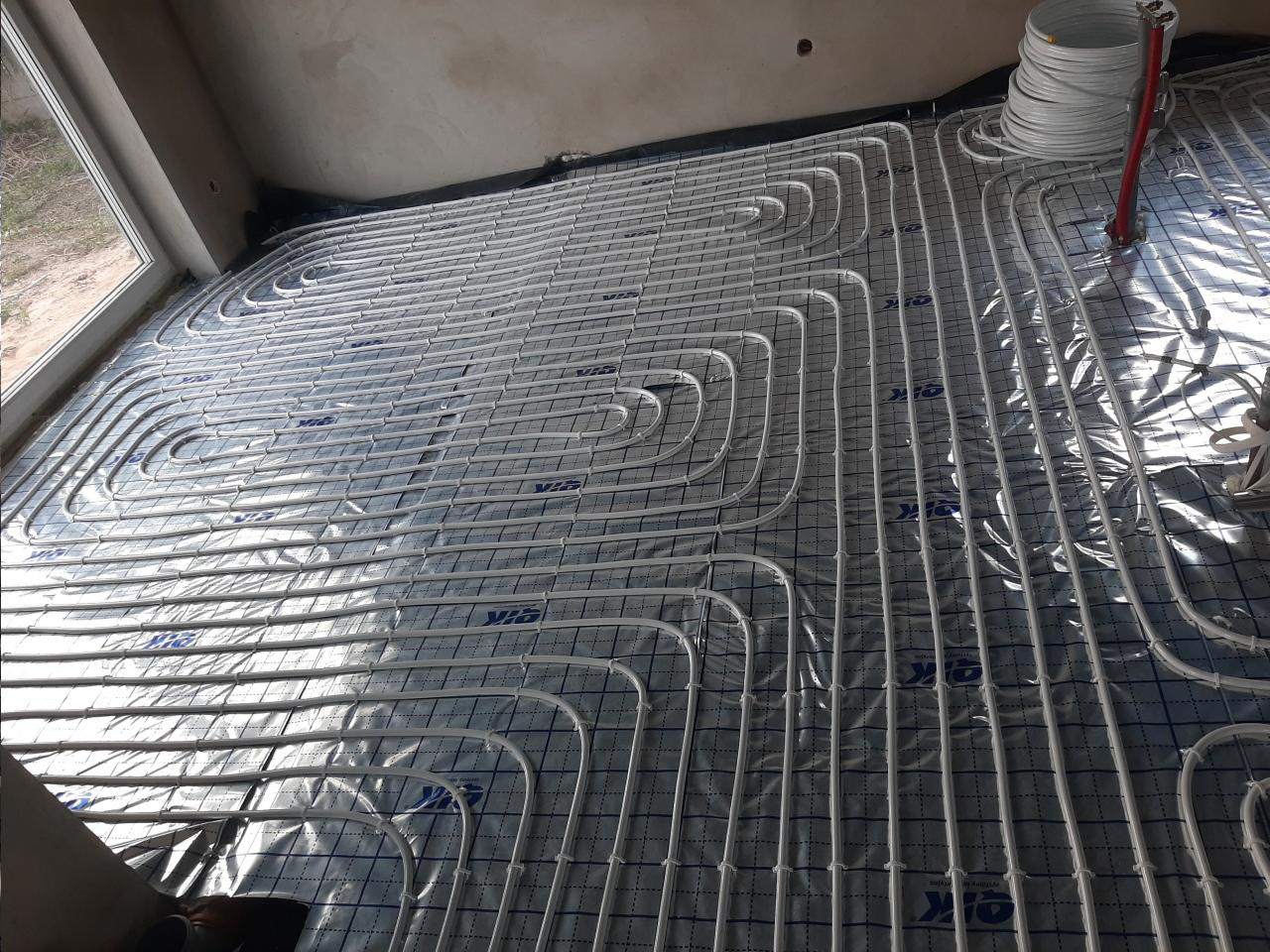 Instalacje wod-kan, Instalacja pomp ciepła, Instalacja podłogowa, Ogrzewanie ekologiczne