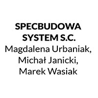 Specbudowa System s.c. Przemysław Urbaniak, Michał Janicki, Marek Wasiak - Wynajem maszyn budowlanych