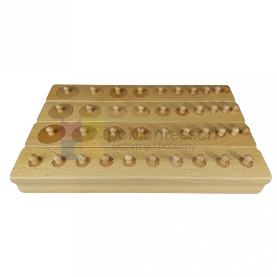 Cylindry do osadzania wykonane z drewna bukowego