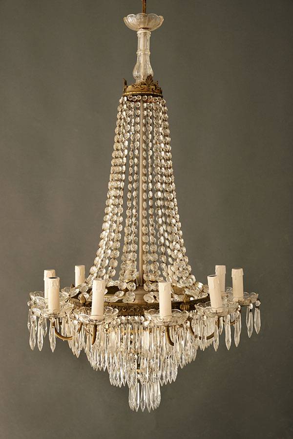 zabytkowe żyrandole