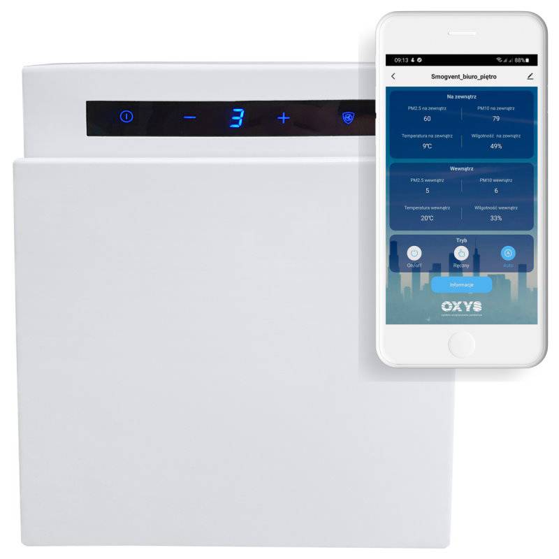 system oczyszczania powietrza