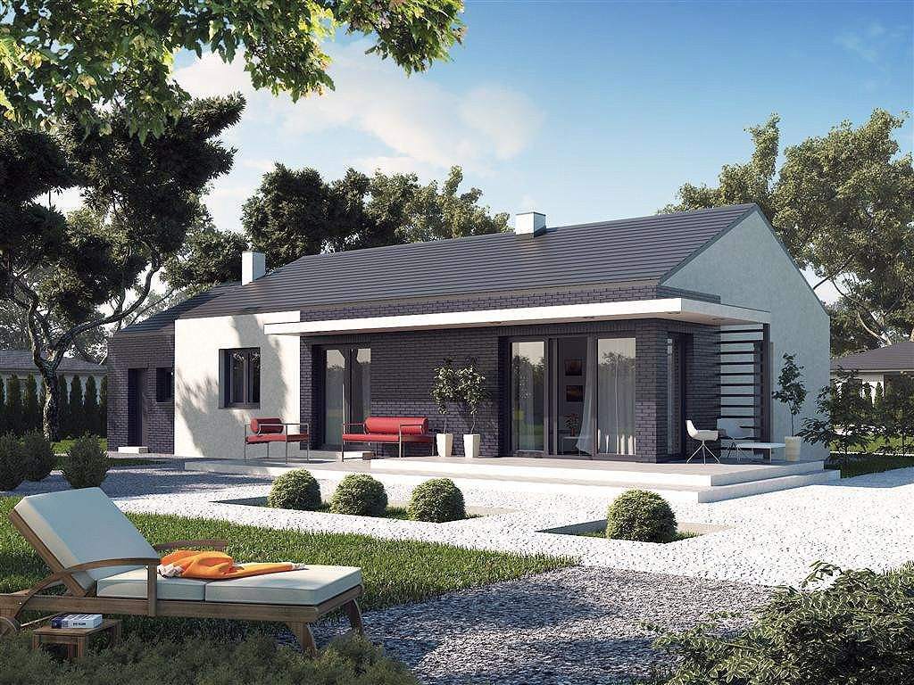 projekty domów tanich w budowie