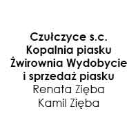 Czułczyce s.c. Kopalnia Piasku Żwirownia Wydobycie i Sprzedaż Piasku Renata Zięba, Kamil Zięba - Kamień i kruszywa