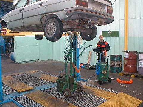 stacja demontażu samochodów