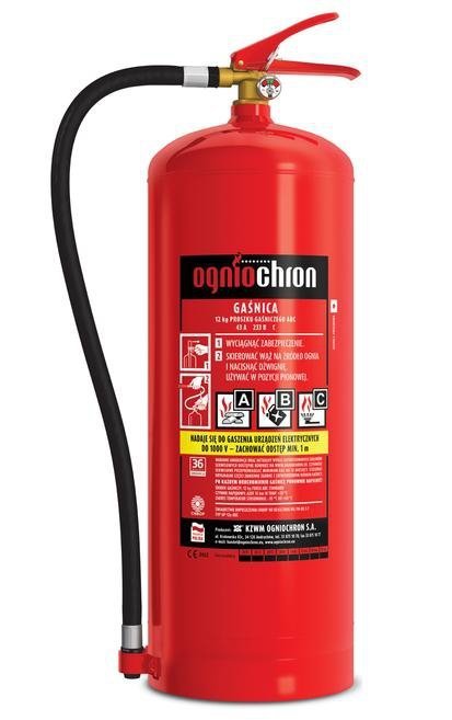 gaśnica 12kg proszkowa