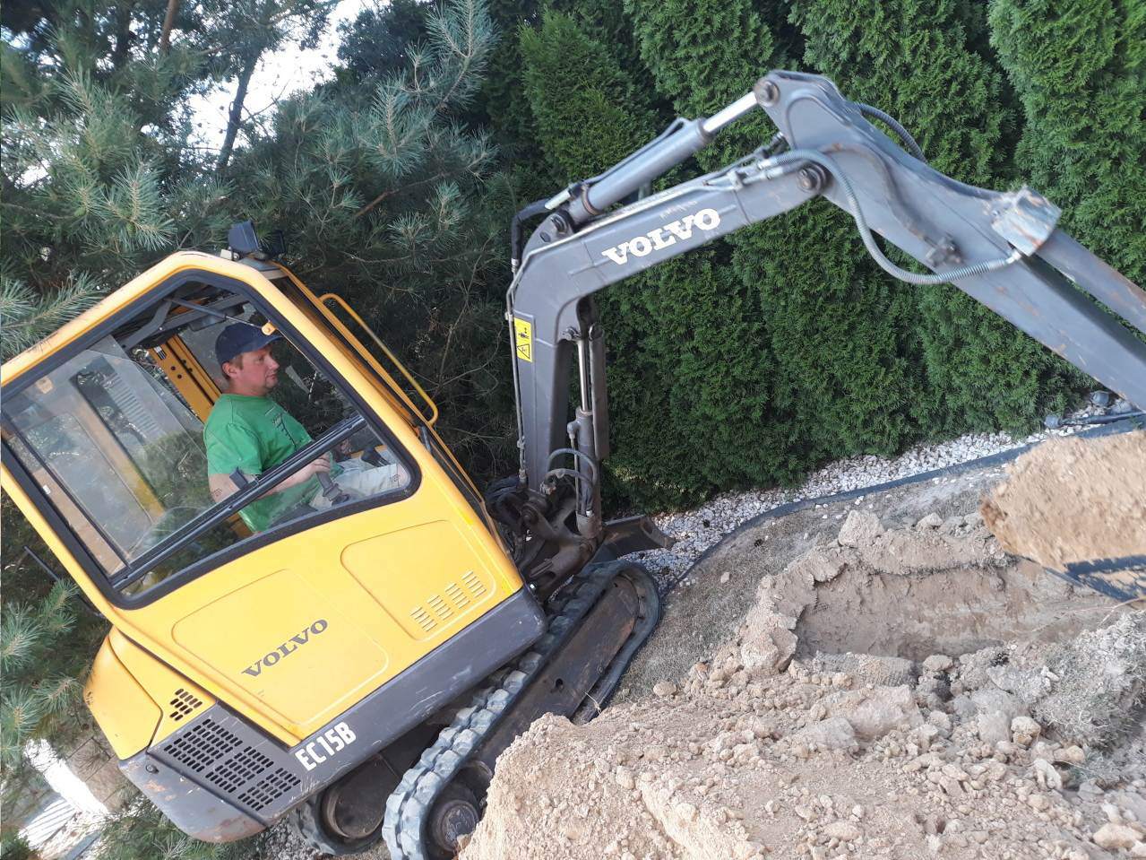 usługi mini-koparką