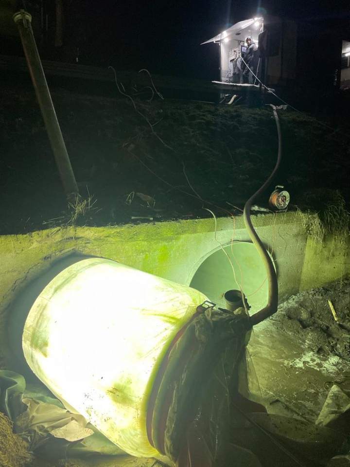 udrażnianie kanalizacji, przepychanie rur