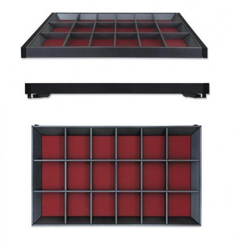 szuflada z podziałkami