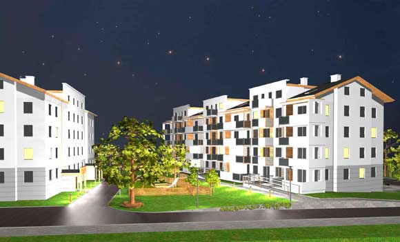 budynki wielorodzinne chojnice