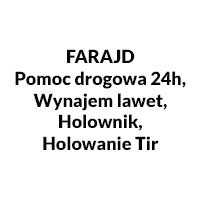 FARAJD Pomoc drogowa 24h, Wynajem lawet, Holownik, Holowanie Tir - logo
