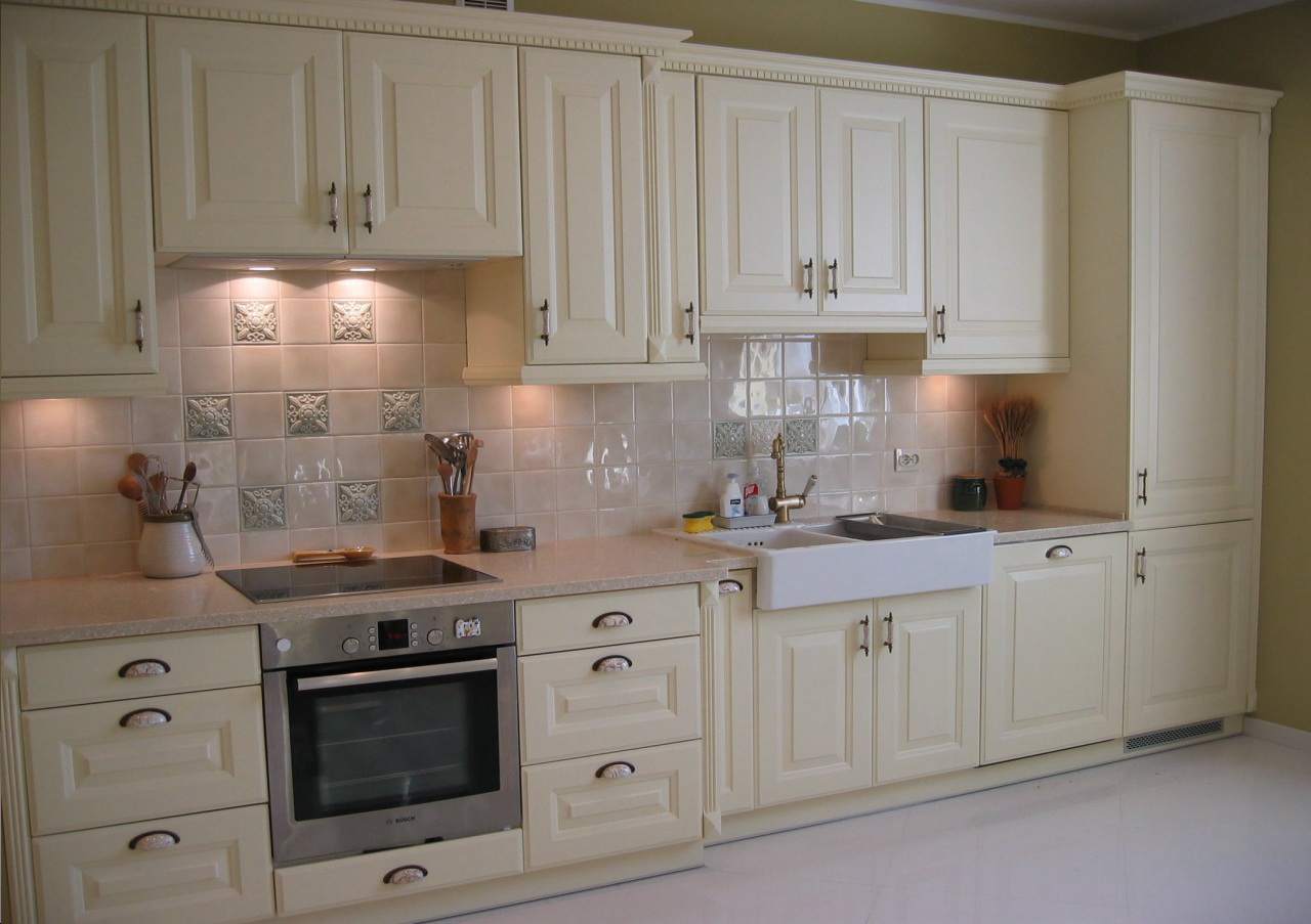 waniliowa kuchnia na wymiar