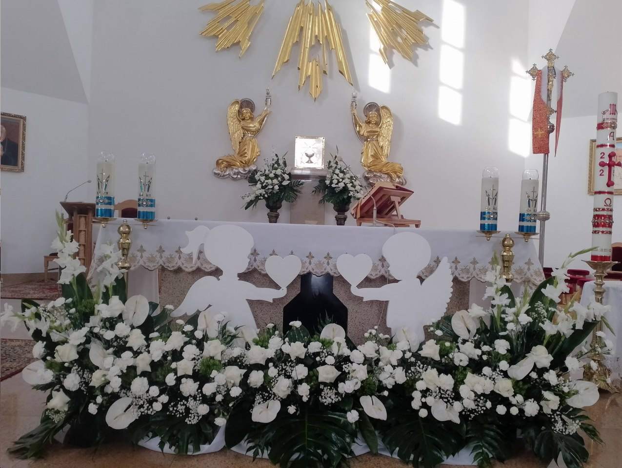 dekoracja kościoła