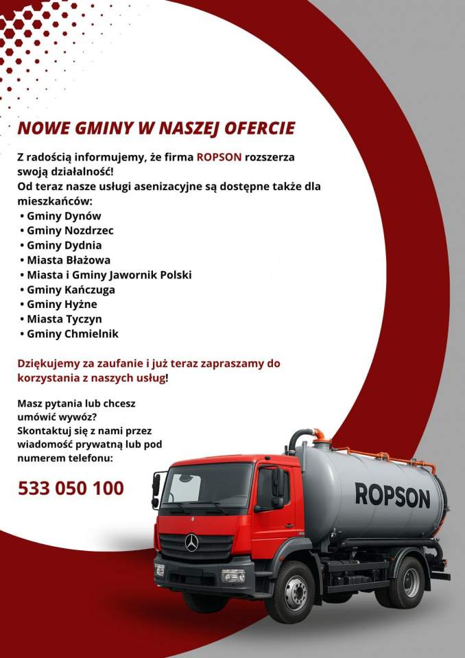 usługi asenizacyjne