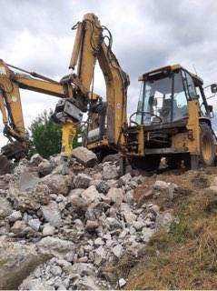 usługi koparką, wykopy, transport piachu