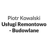 Piotr Kowalski Usługi Remontowo - Budowlane - Budowa i wykończenia pod klucz